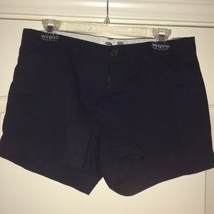 Navy shorts